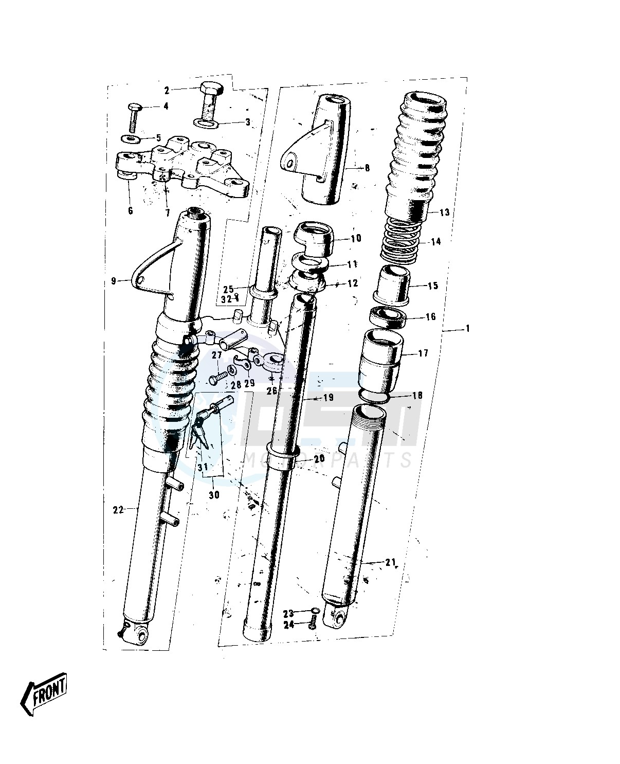 FRONT FORK image