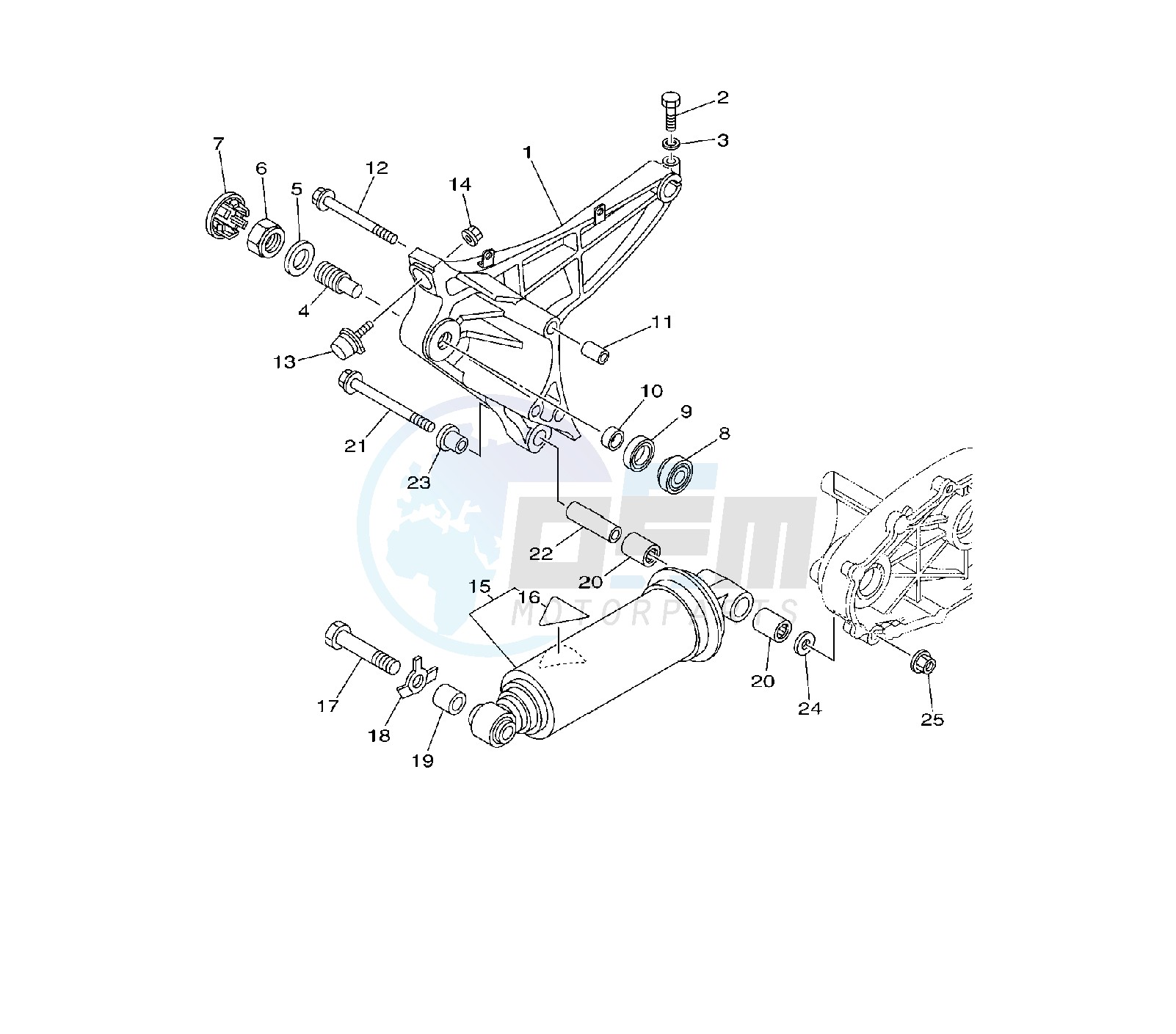 REAR SHOCK ABSORBER image