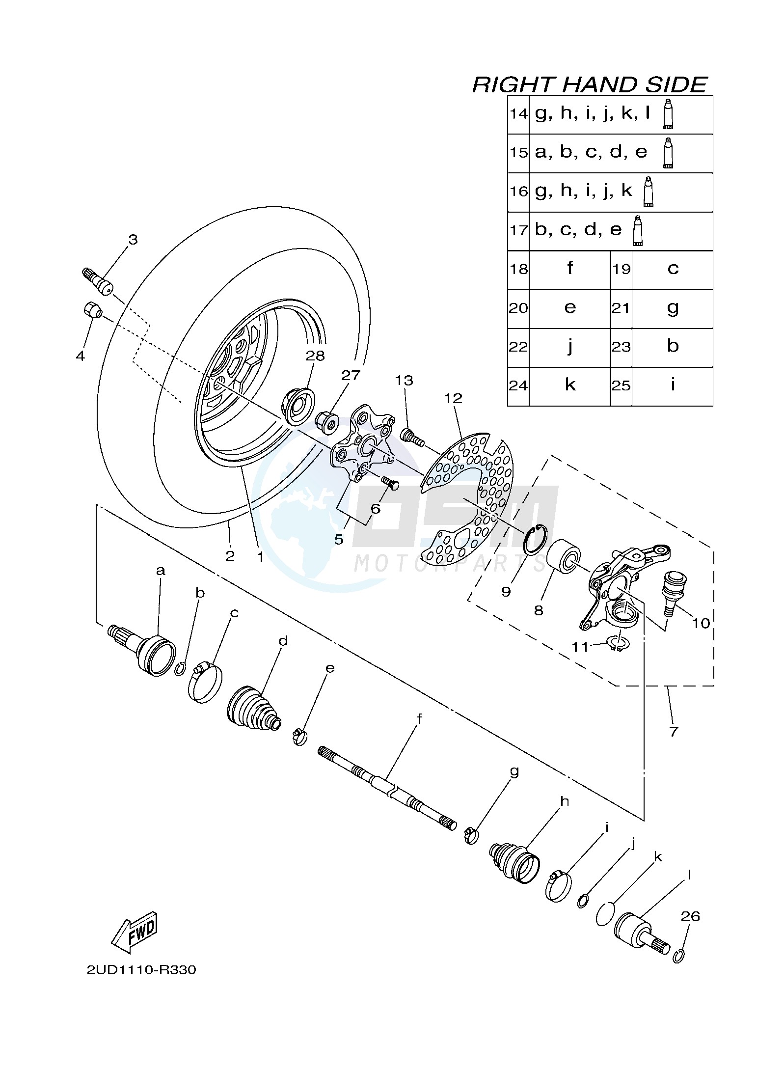 FRONT WHEEL 2 image