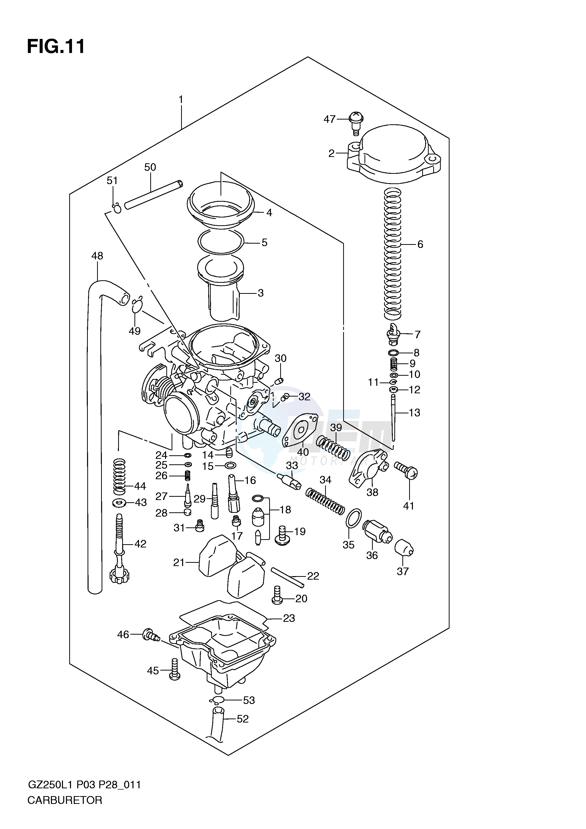 CARBURETOR (P3) image