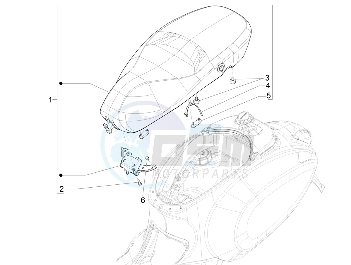 Saddle/seats image