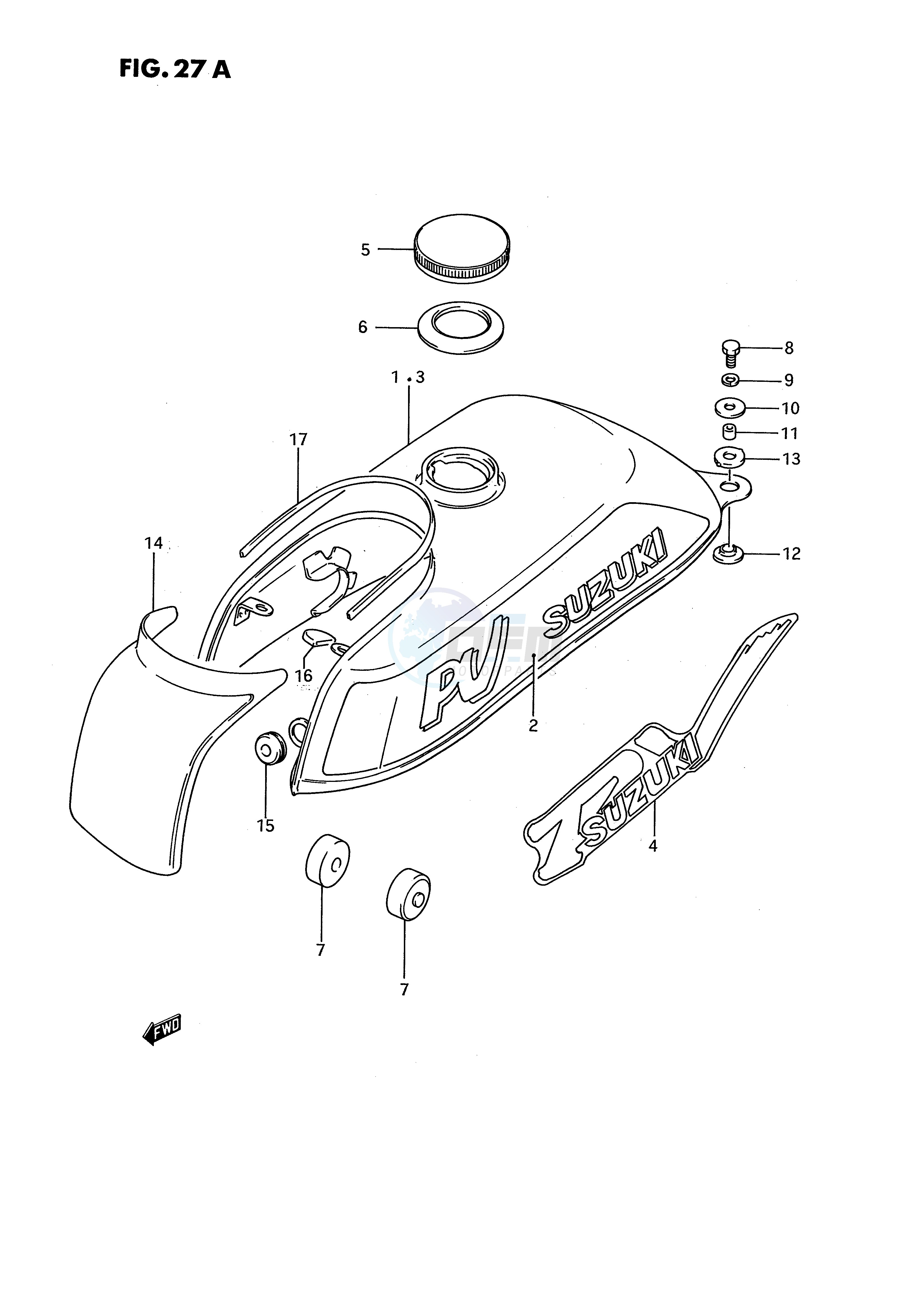 FUEL TANK (MODEL L M R) image