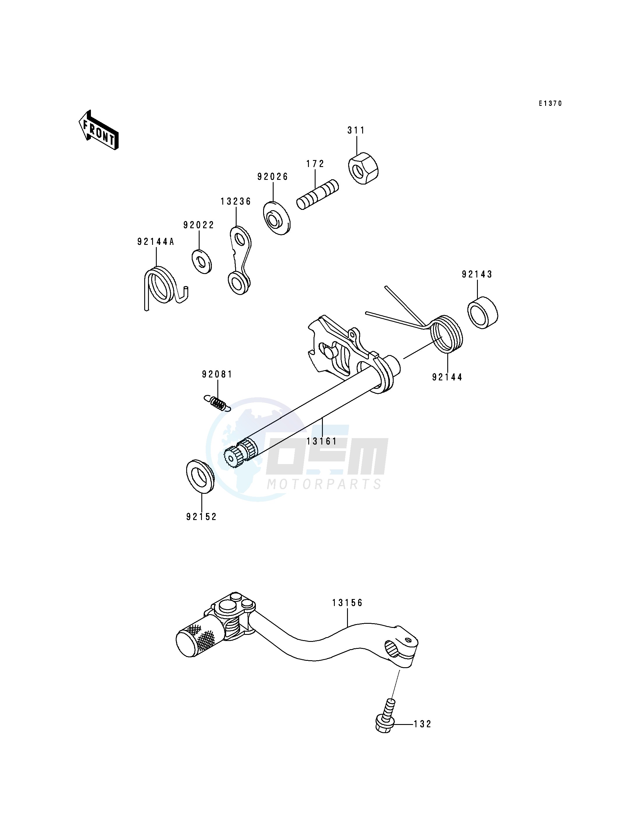 GEAR CHANGE MECHANISM image