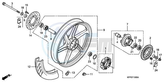 REAR WHEEL image