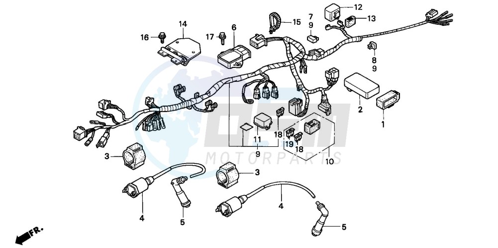 WIRE HARNESS/ IGNITION COIL image