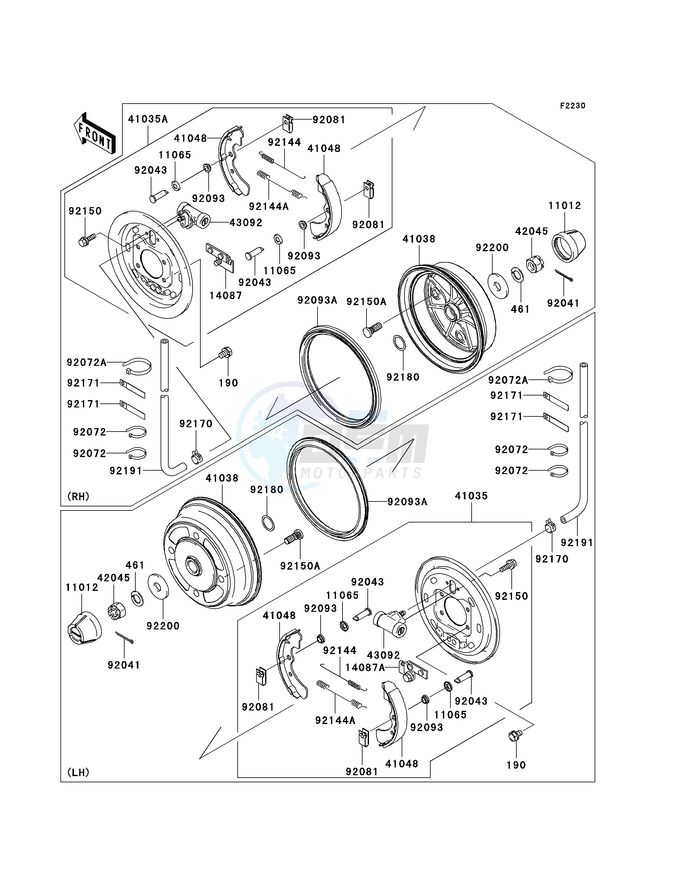 FRONT HUBS_BRAKES image