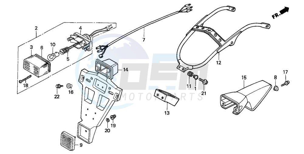 TAILLIGHT (1) blueprint