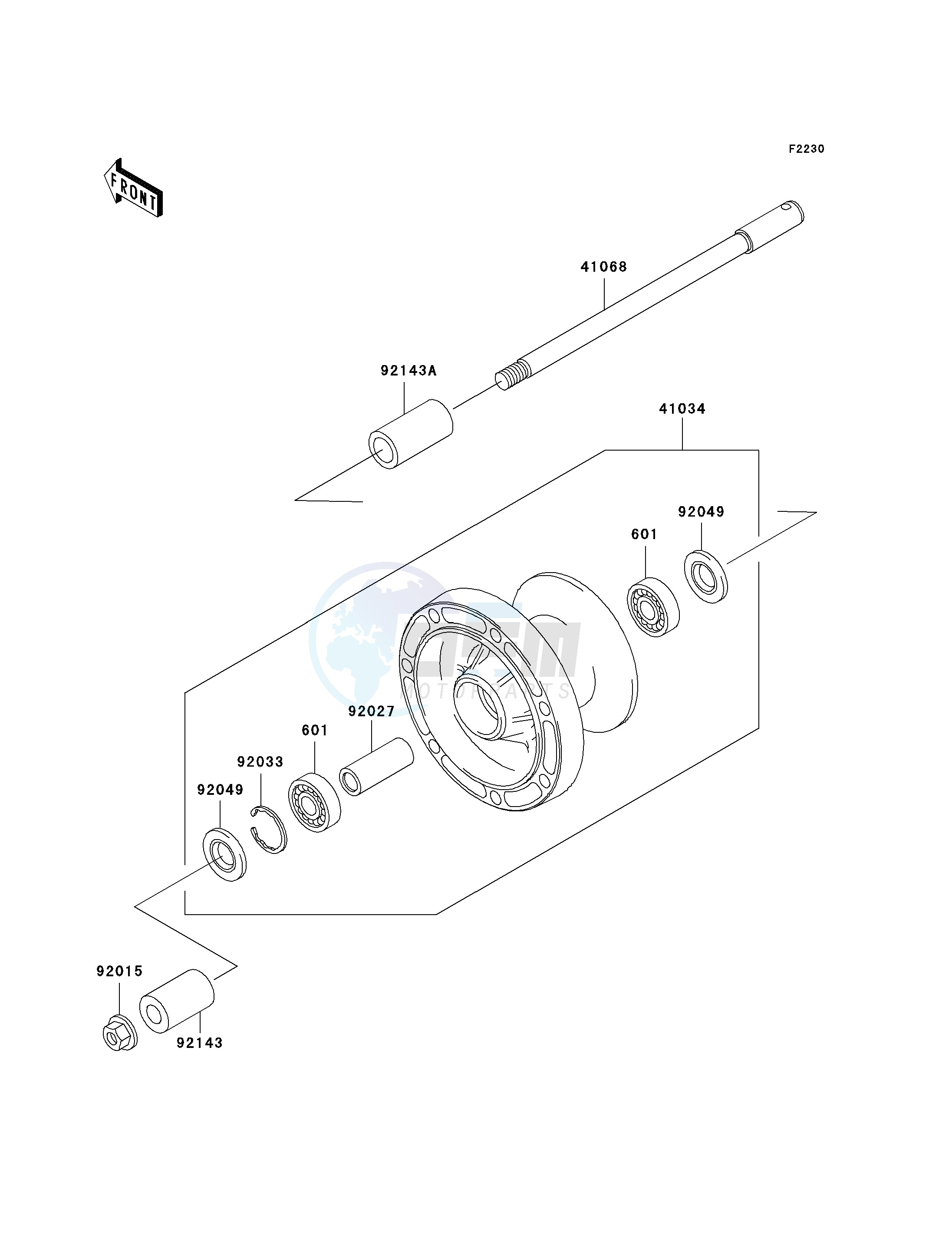 FRONT WHEEL image