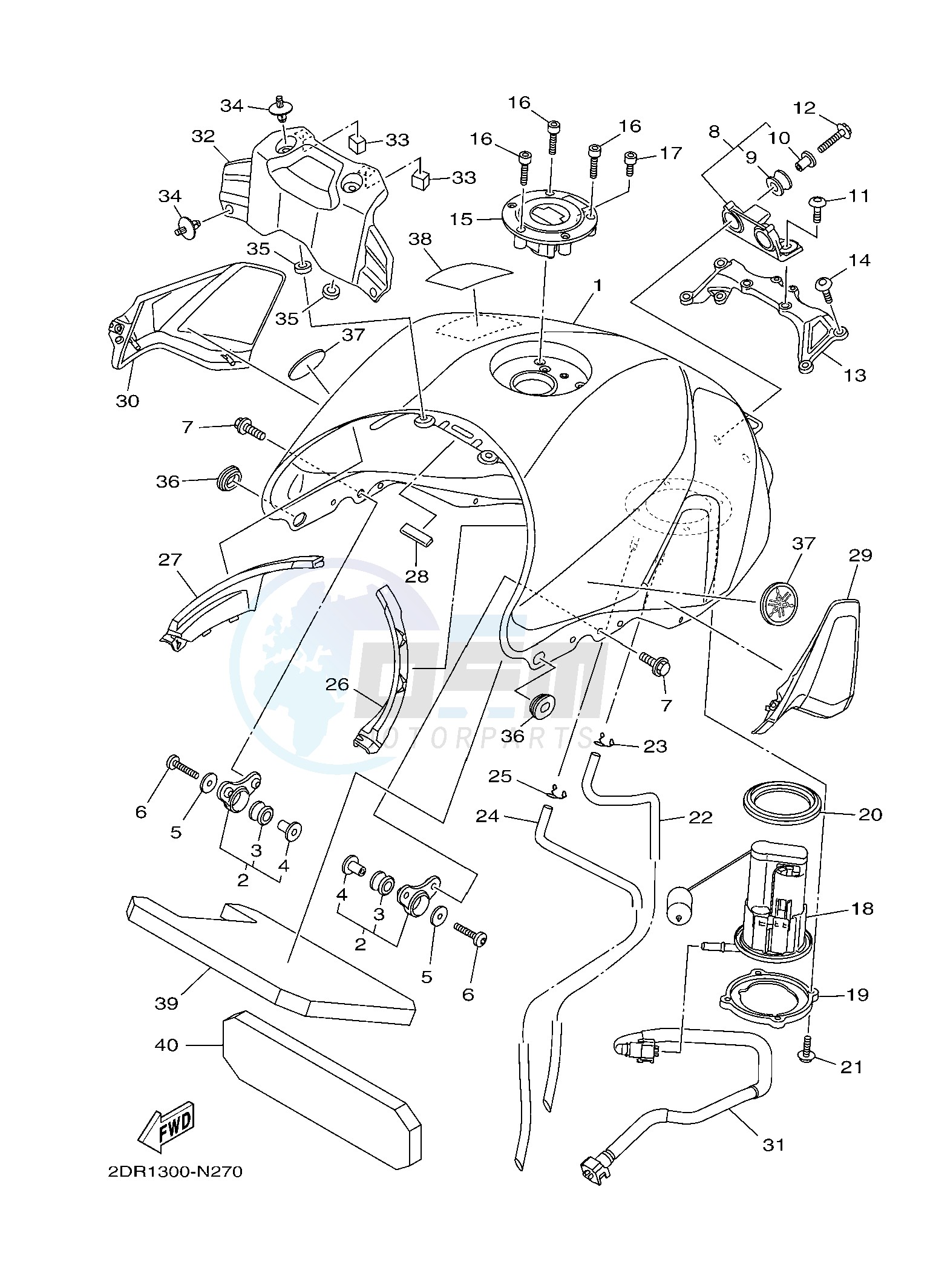 FUEL TANK image