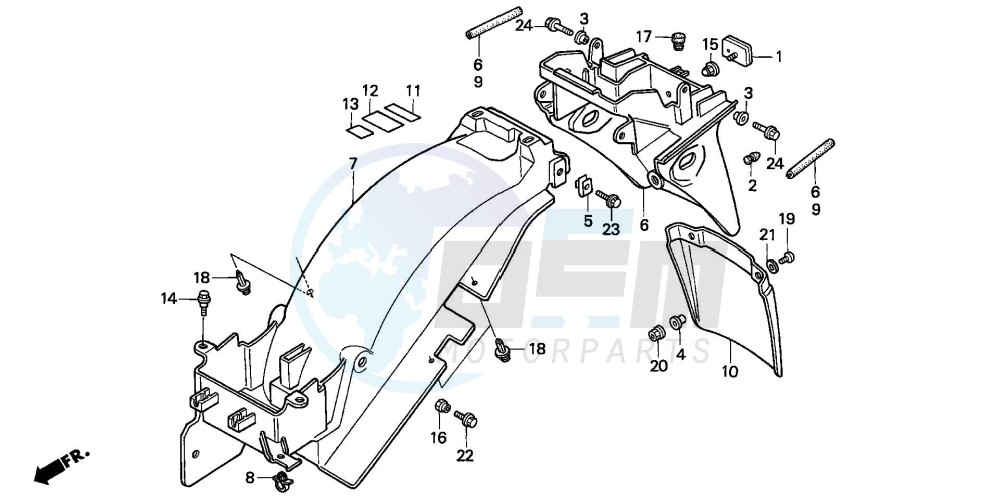 REAR FENDER image