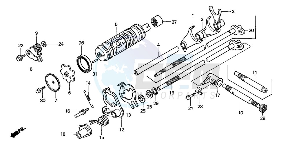 GEARSHIFT DRUM blueprint