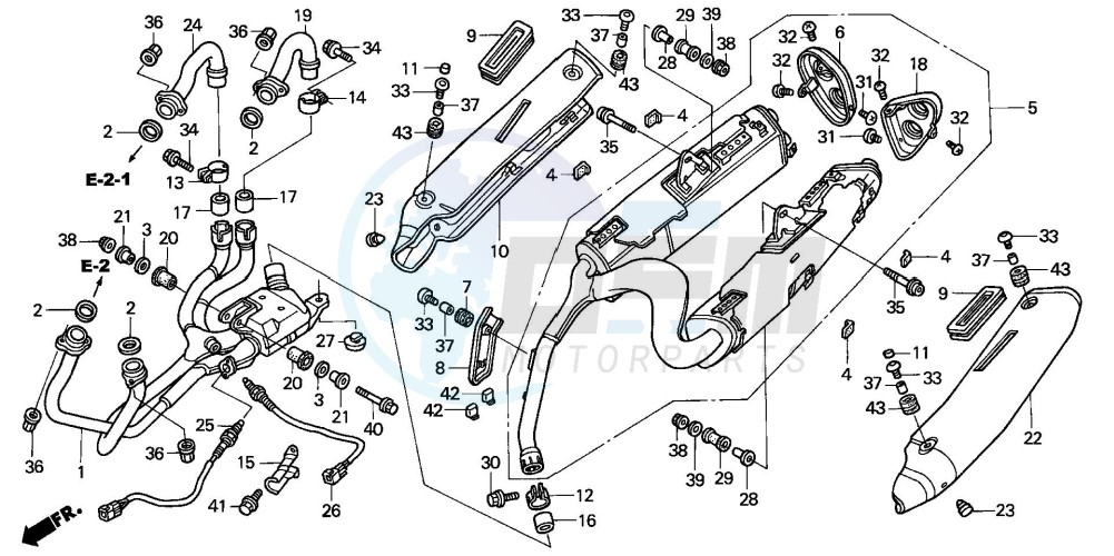 EXHAUST MUFFLER (VFR8004/5)(VFR800A4/5) image