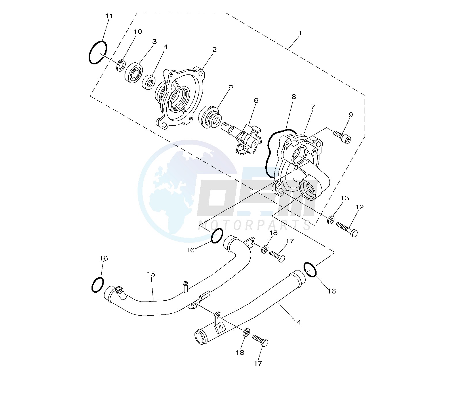 WATER PUMP blueprint