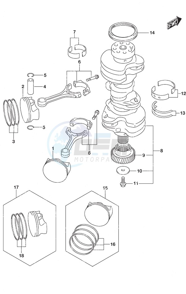 Crankshaft blueprint