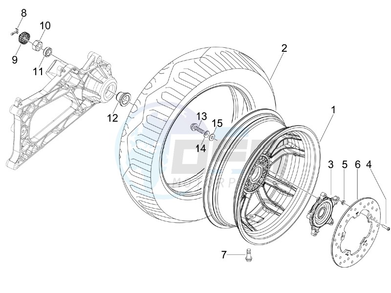 Rear Wheel blueprint