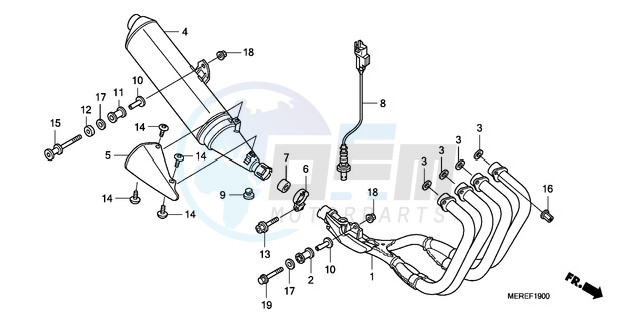 EXHAUST MUFFLER image