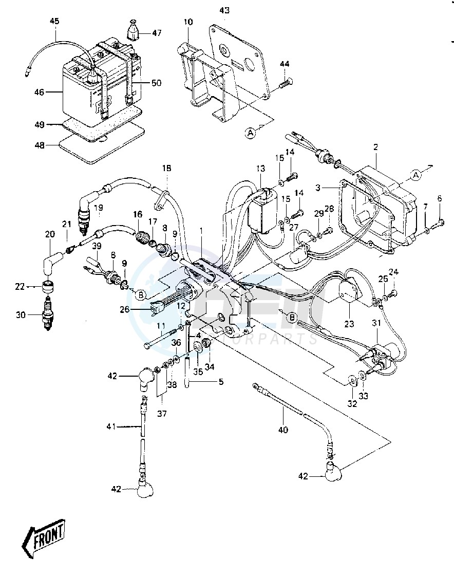 ELECTRIC CASE   -- 84-86 JS440-A8_A9_A10- - blueprint