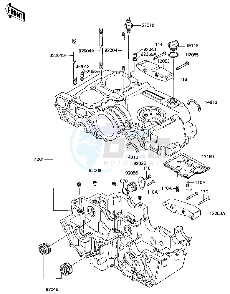 CRANKCASE blueprint