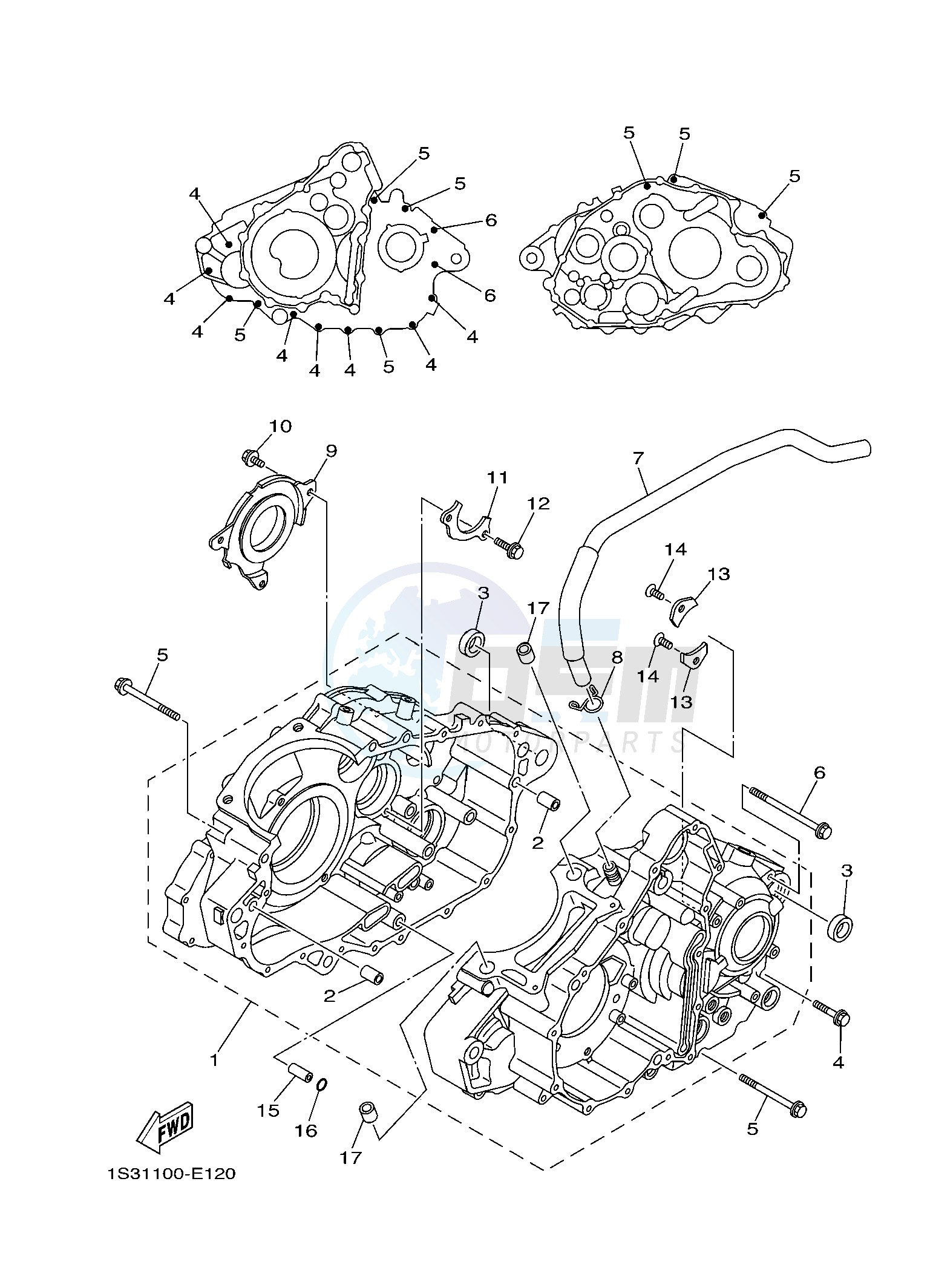 CRANKCASE blueprint