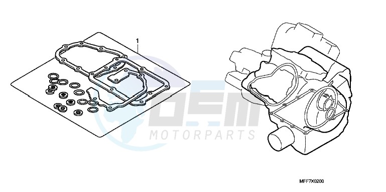 GASKET KIT B blueprint