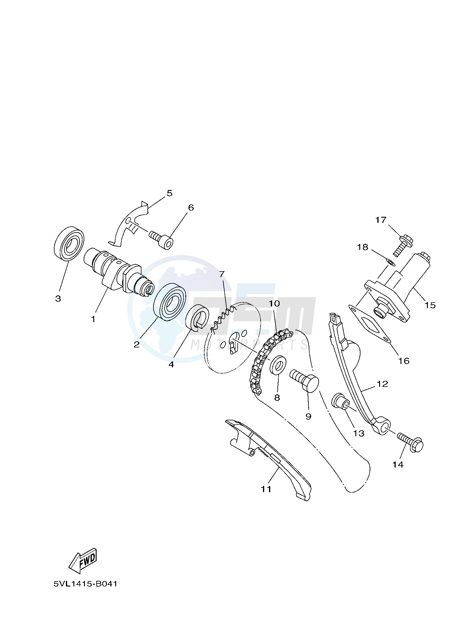 CAMSHAFT & CHAIN image