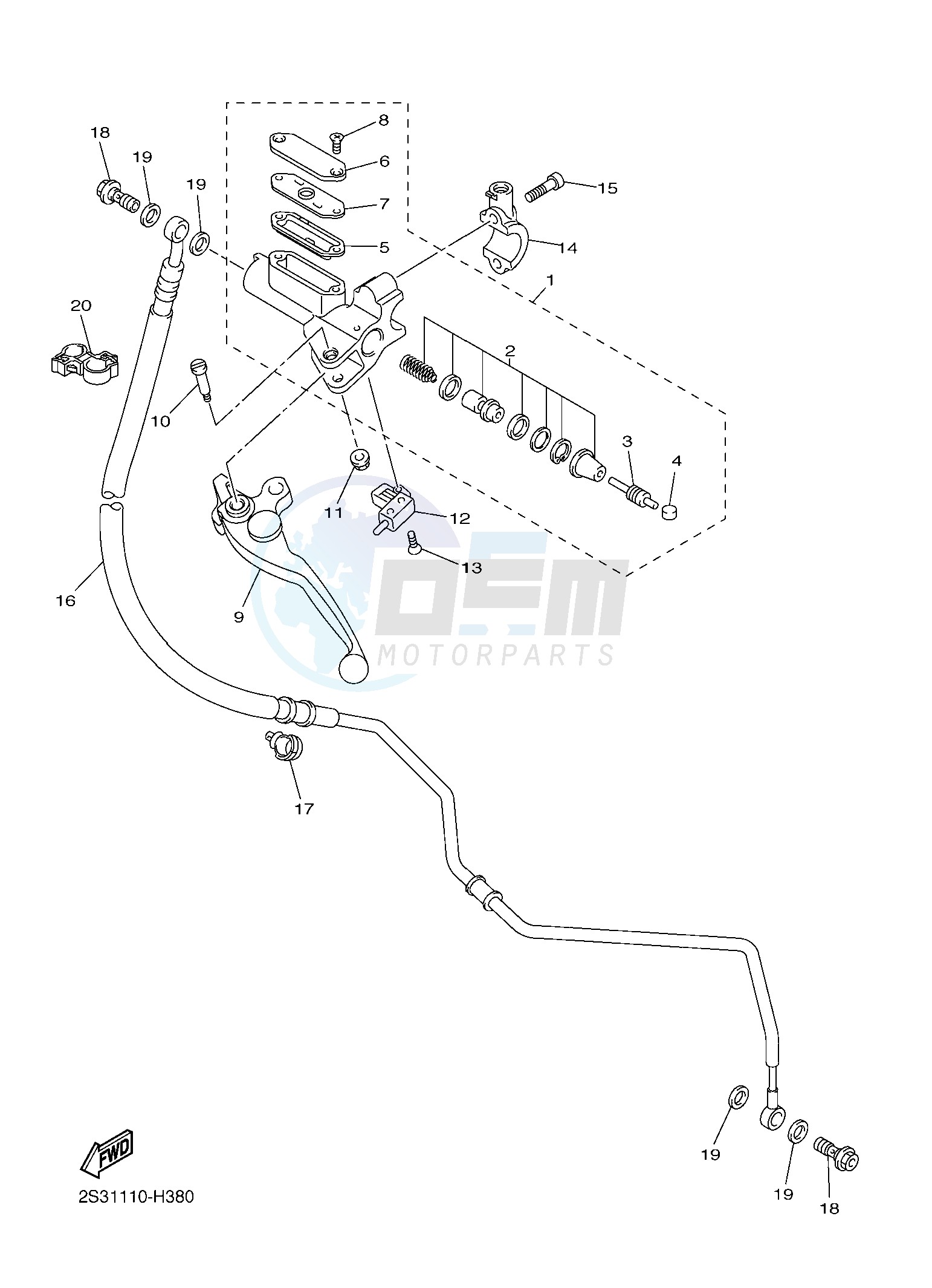 FRONT MASTER CYLINDER 2 image