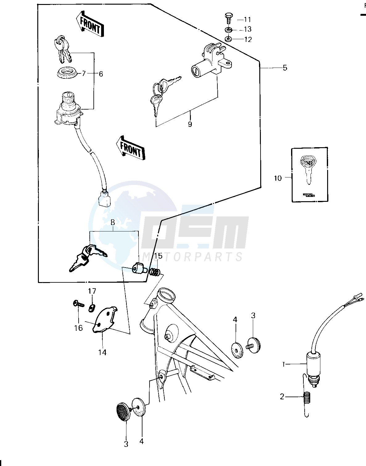 IGNITION SWITCH_LOCKS_REFLECTORS image