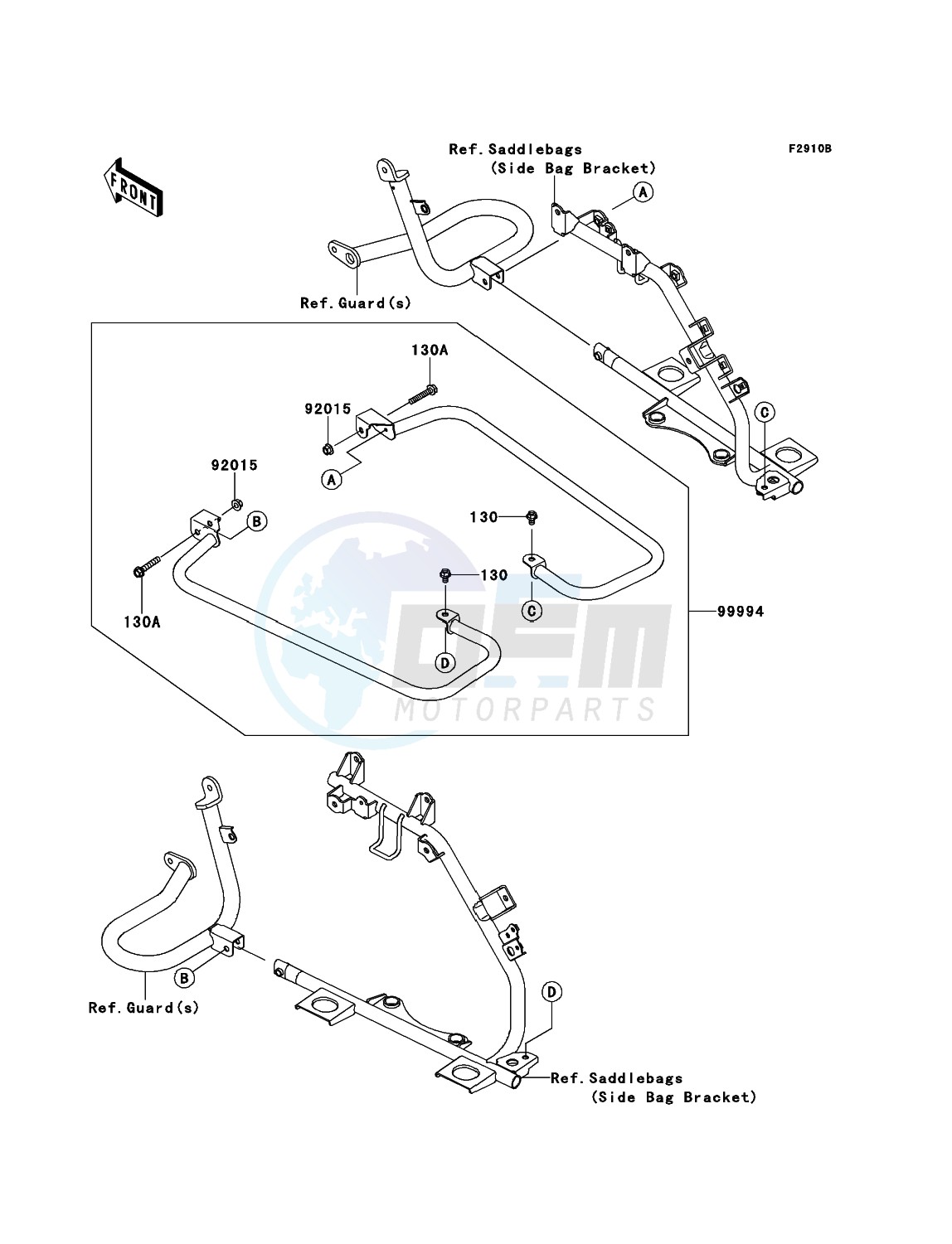 Accessory(Saddlebag Rails) image