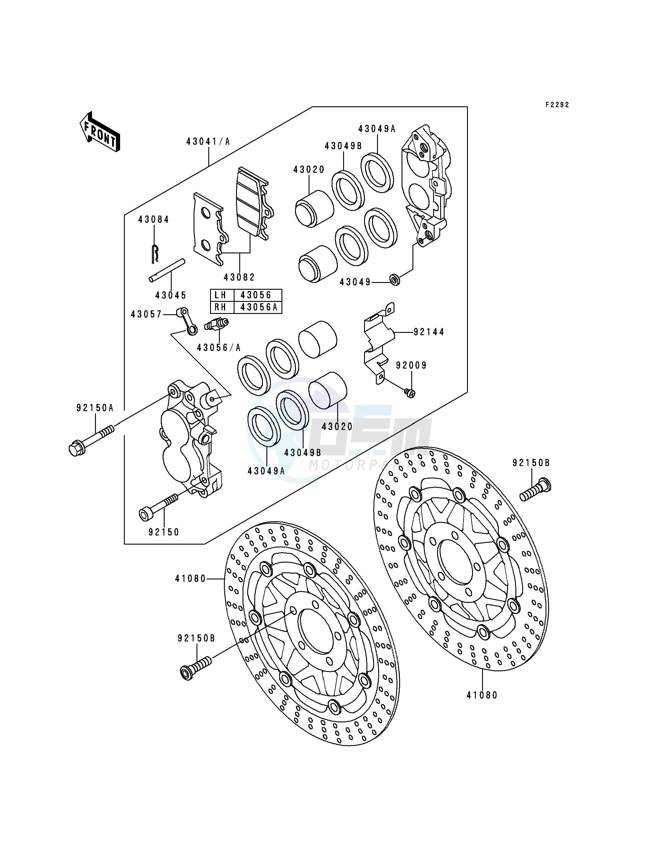 FRONT BRAKE image