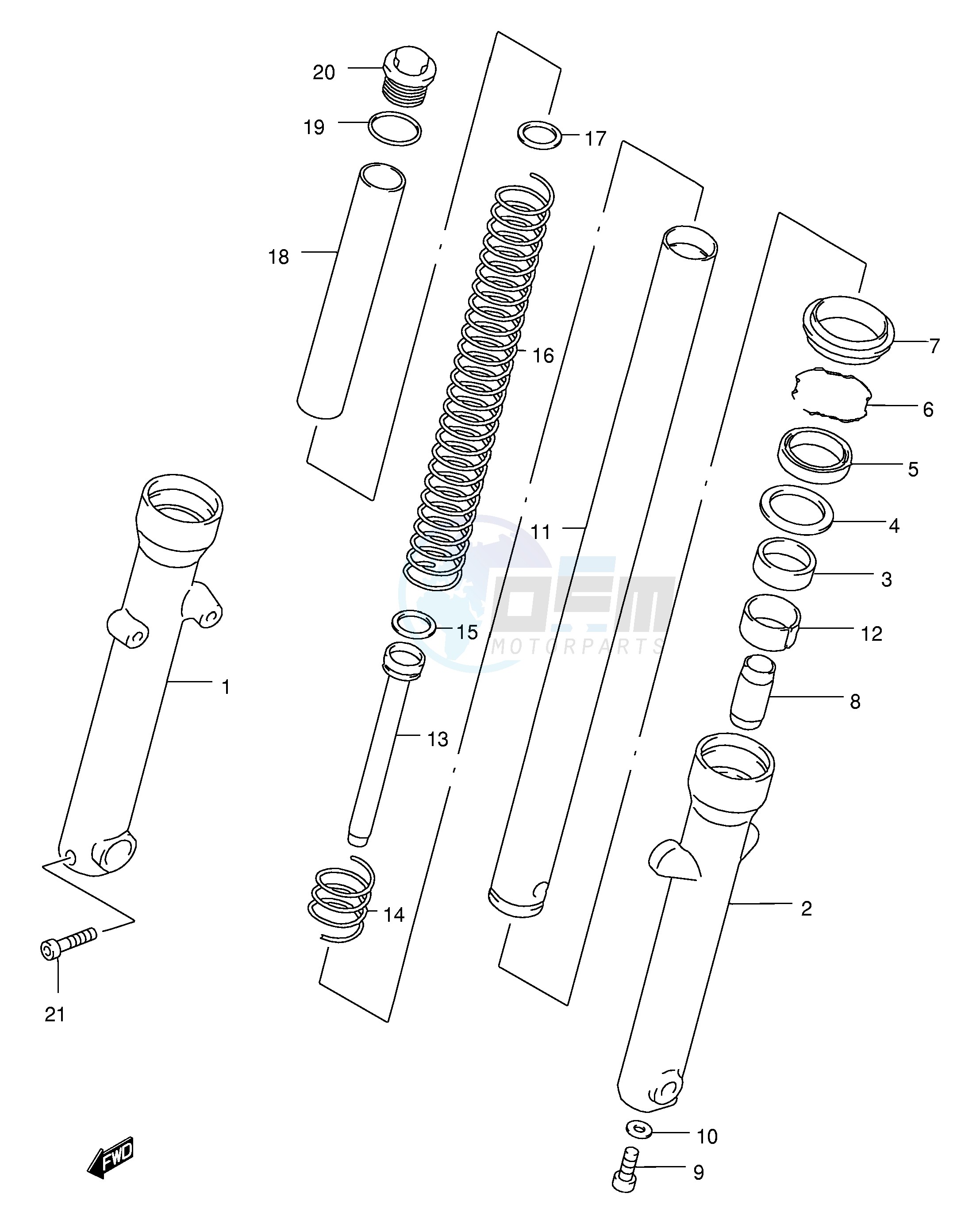 FRONT FORK DAMPER image