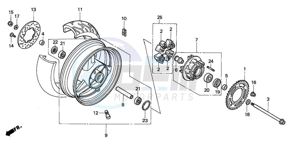 REAR WHEEL image