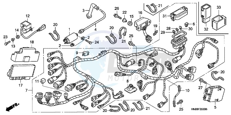 WIRE HARNESS blueprint