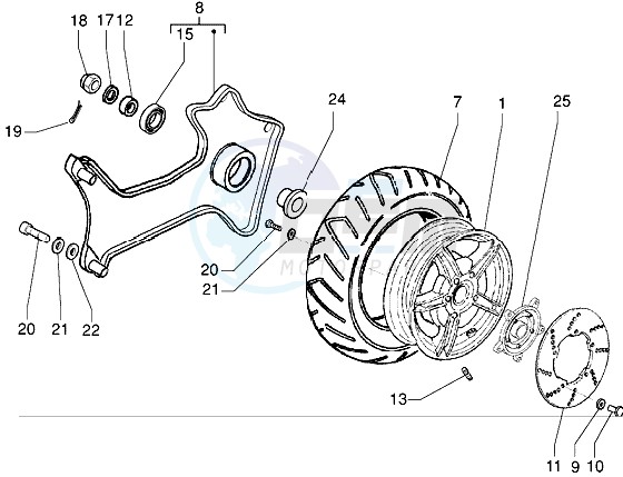 Rear Wheel image