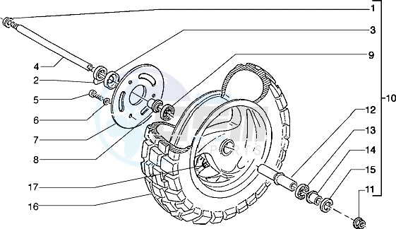 Front wheel image