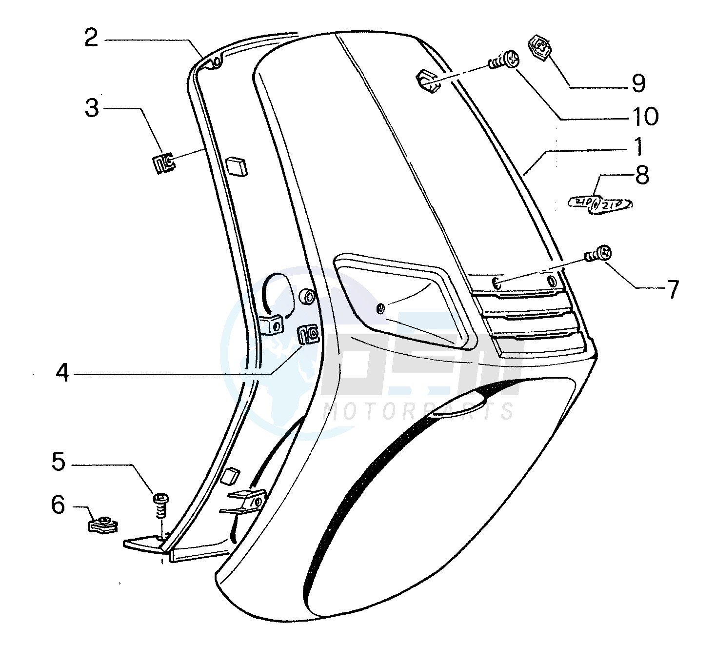Front shield image