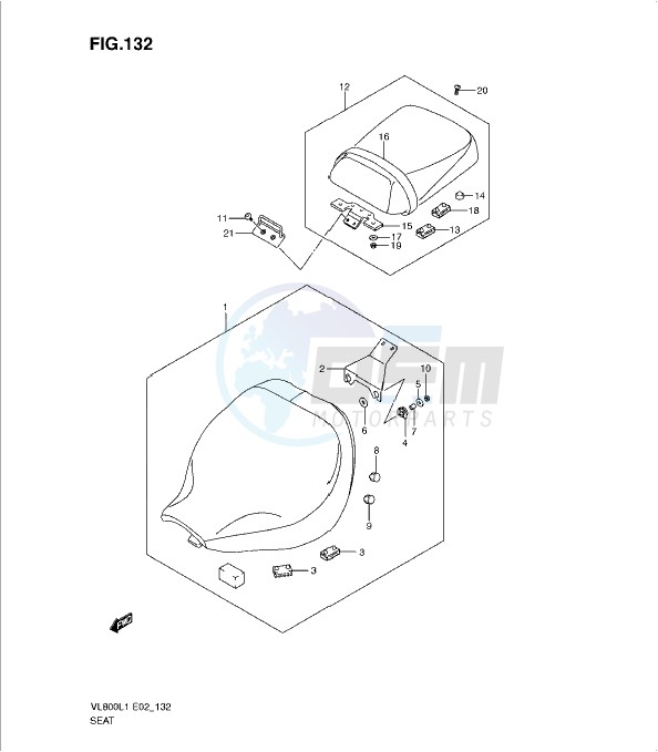 SEAT (VL800CL1 E2) blueprint
