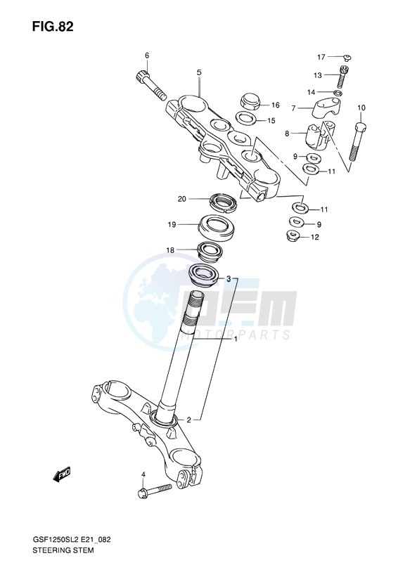 STEERING STEM image