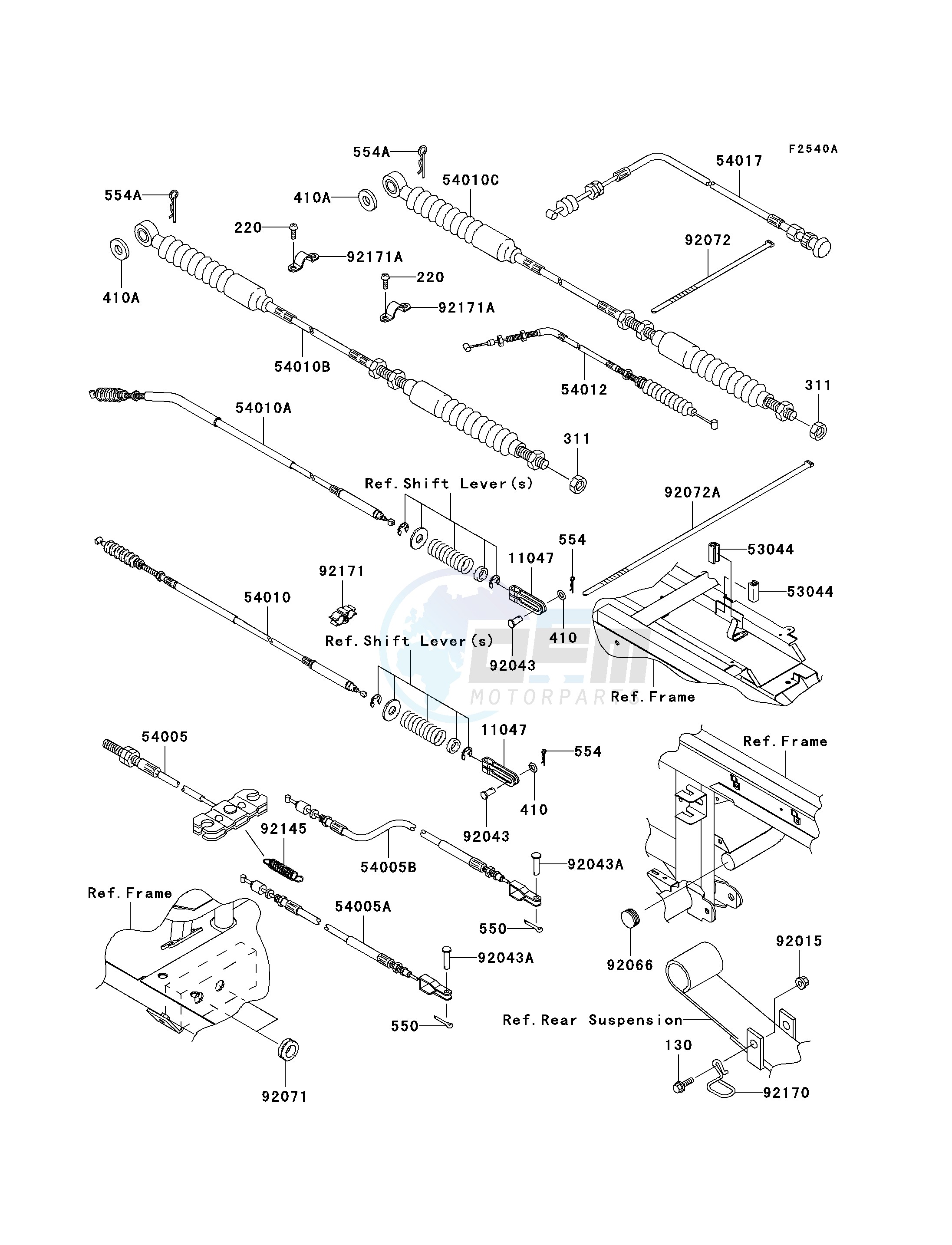CABLES-- JK1AFCJ1 6B506427 - - - blueprint