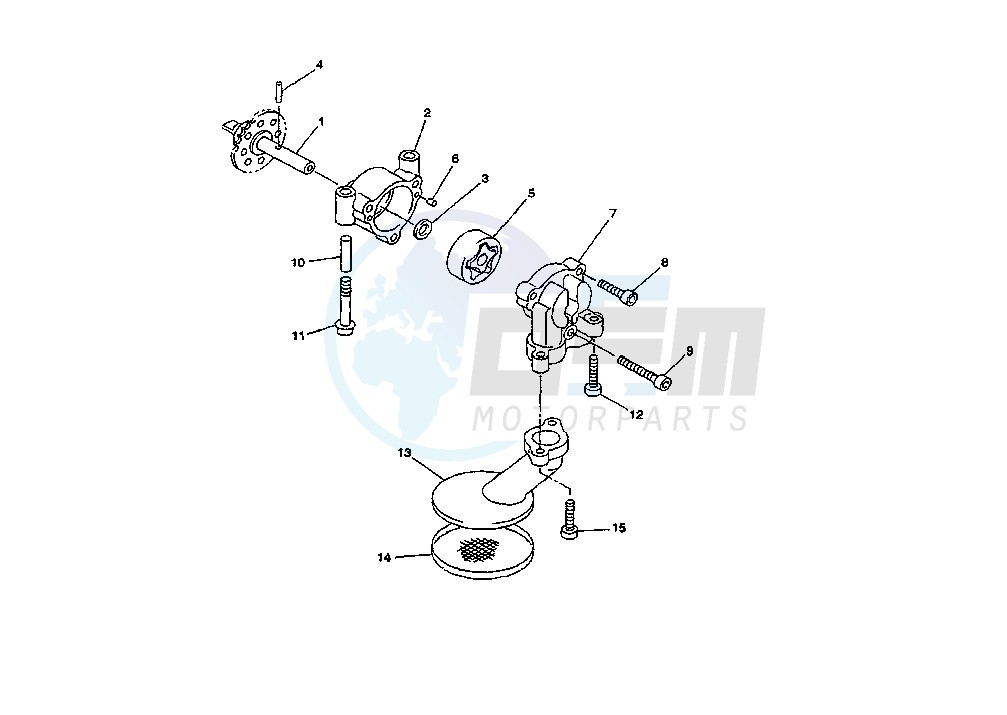 OIL PUMP blueprint