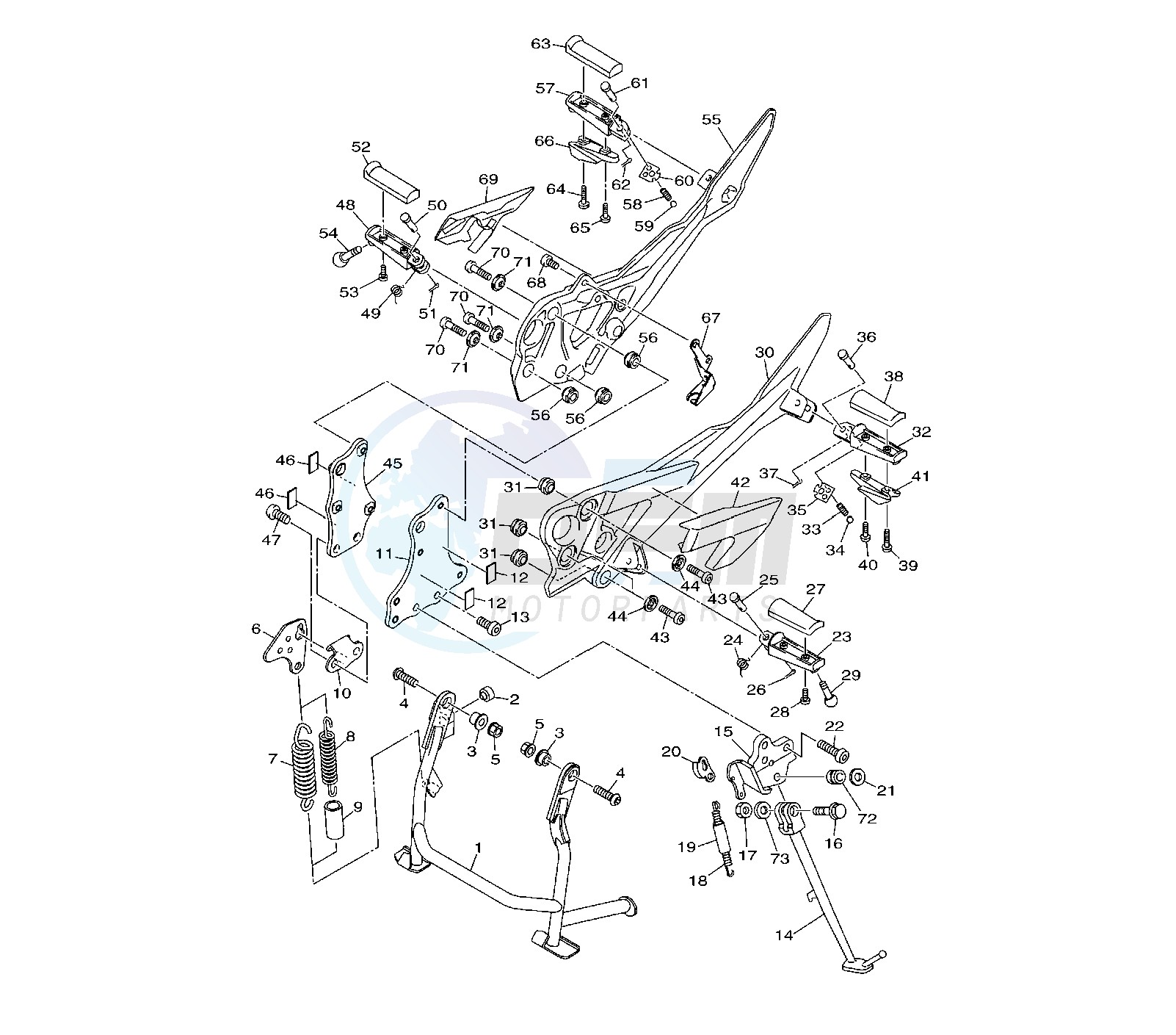 STAND AND FOOTREST image