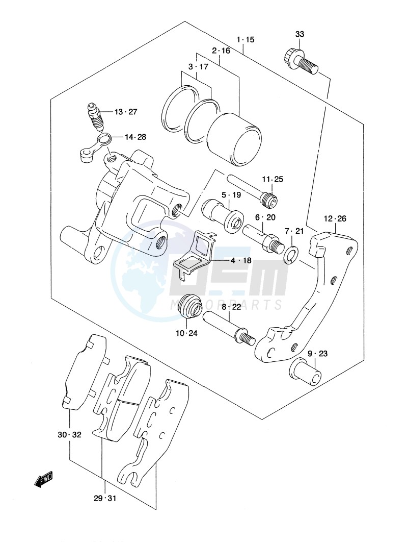 FRONT CALIPER image