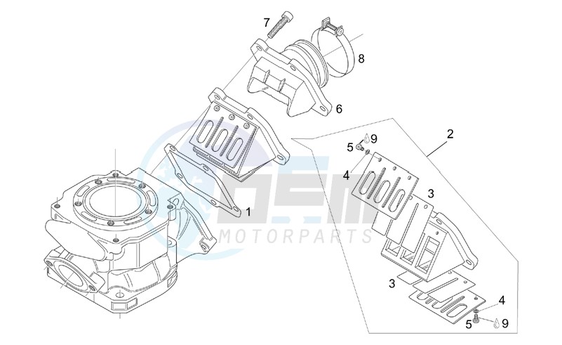 Carburettor flange blueprint