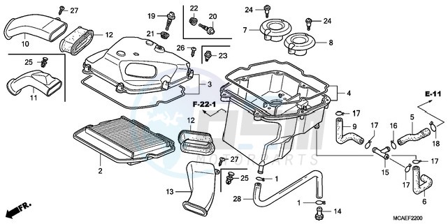 AIR CLEANER image