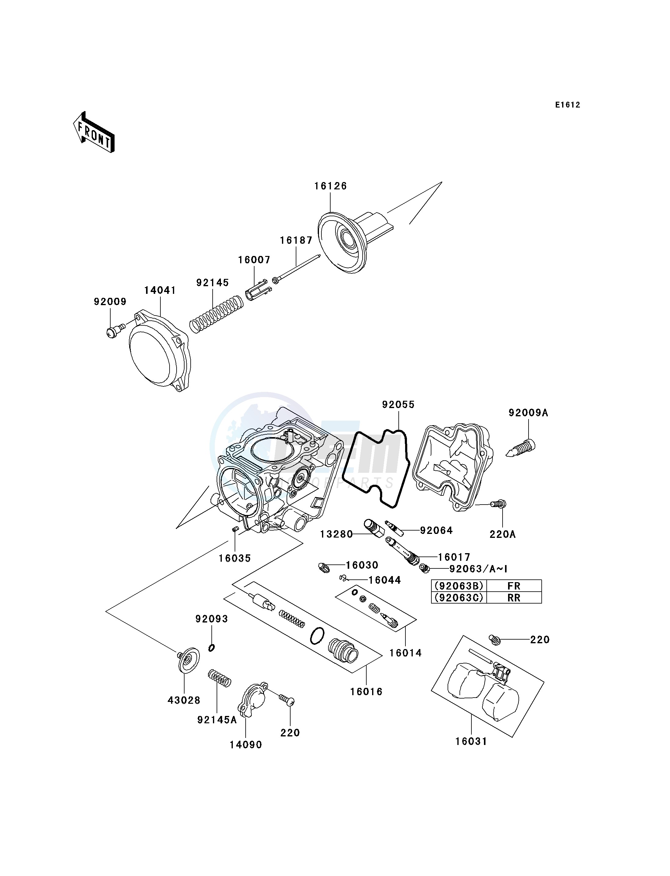 CARBURETOR PARTS image