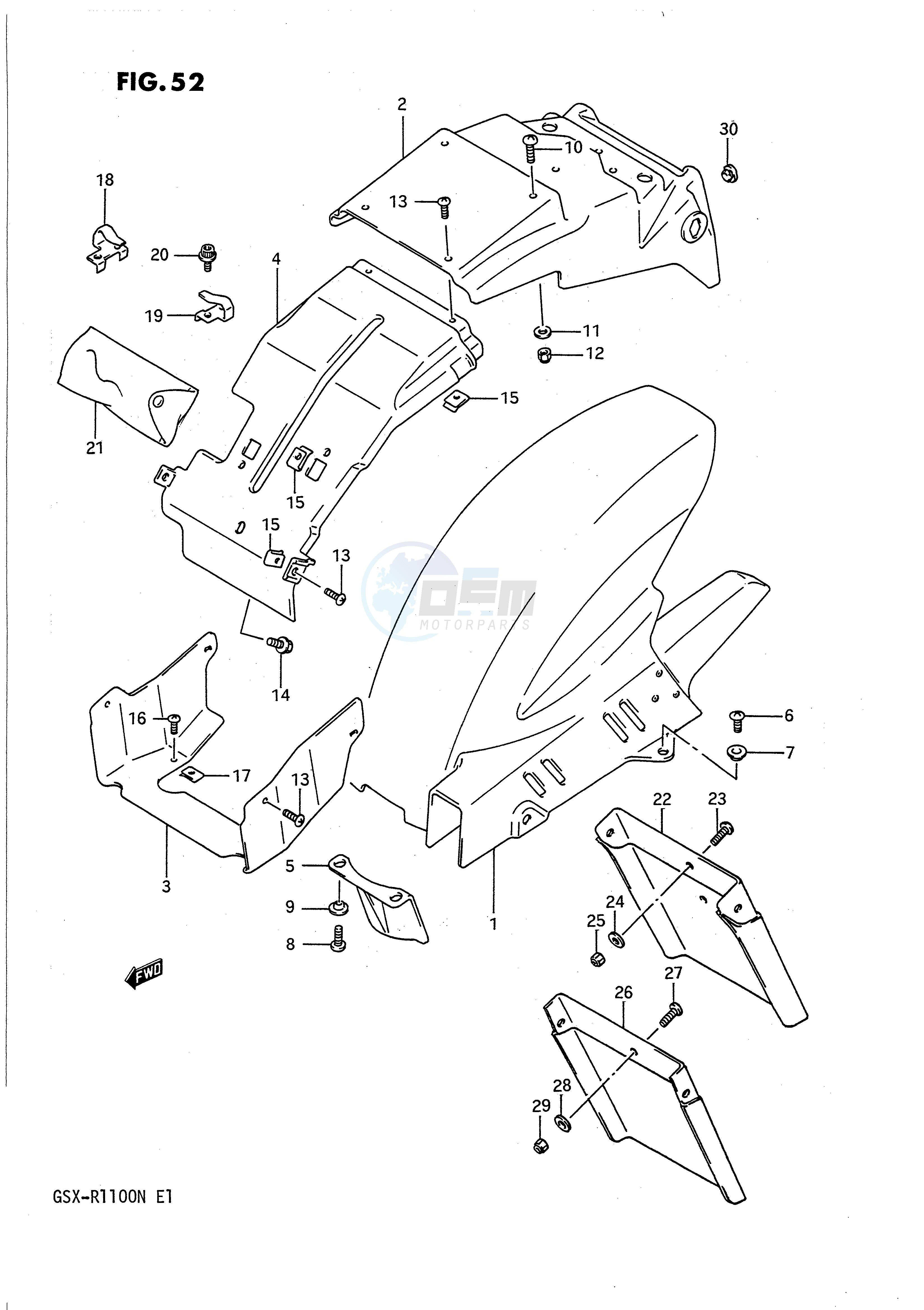 REAR FENDER image