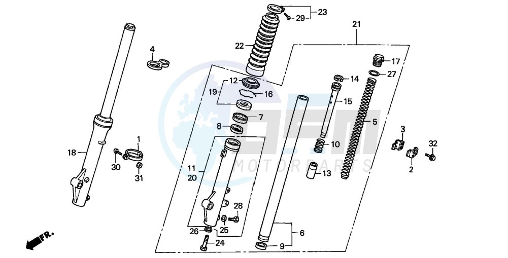 FRONT FORK image