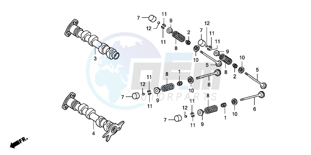 CAMSHAFT/VALVE image