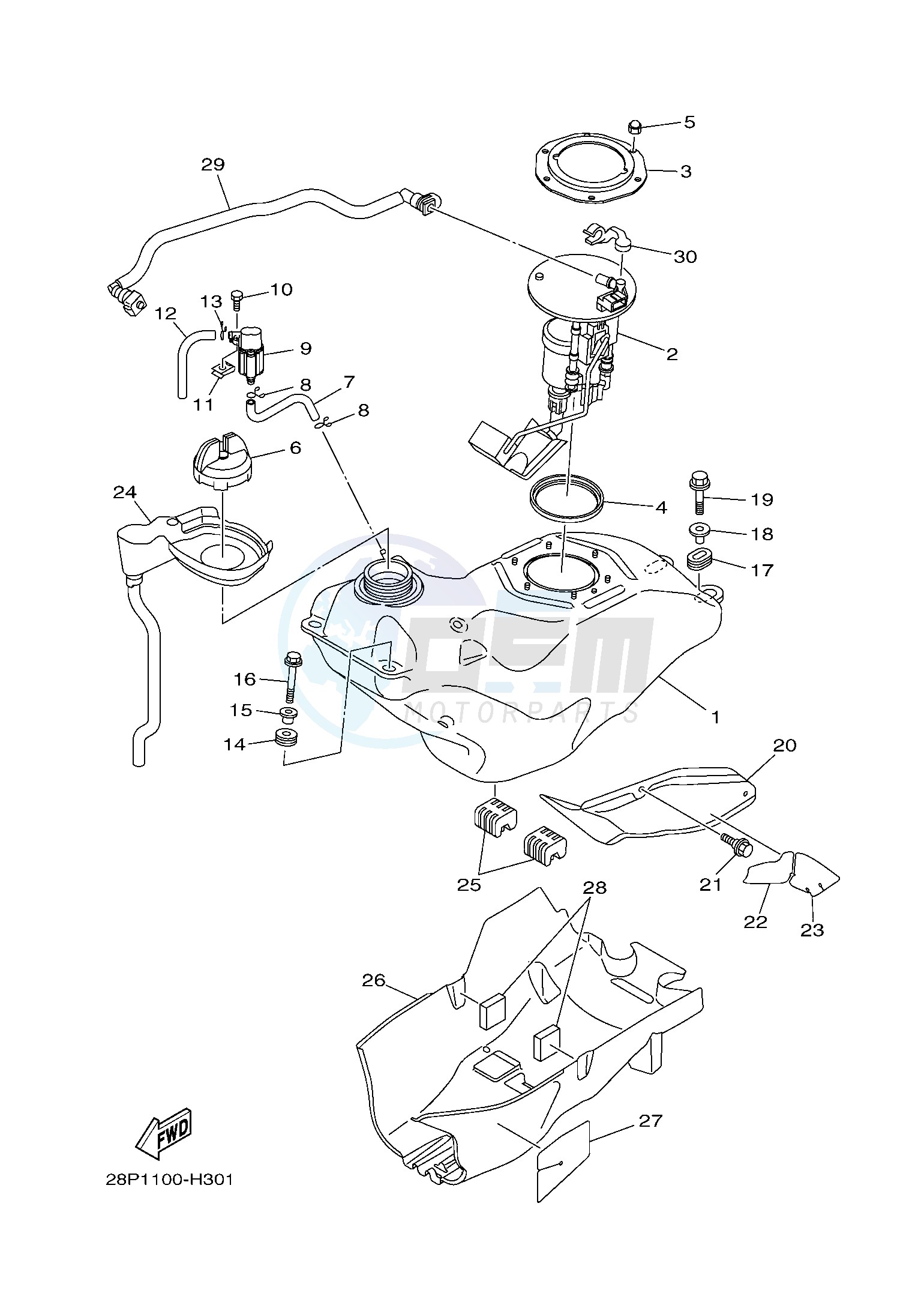 FUEL TANK image