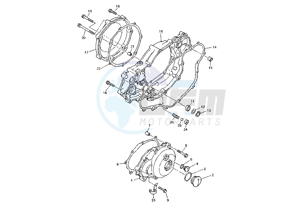 CRANKCASE COVER image