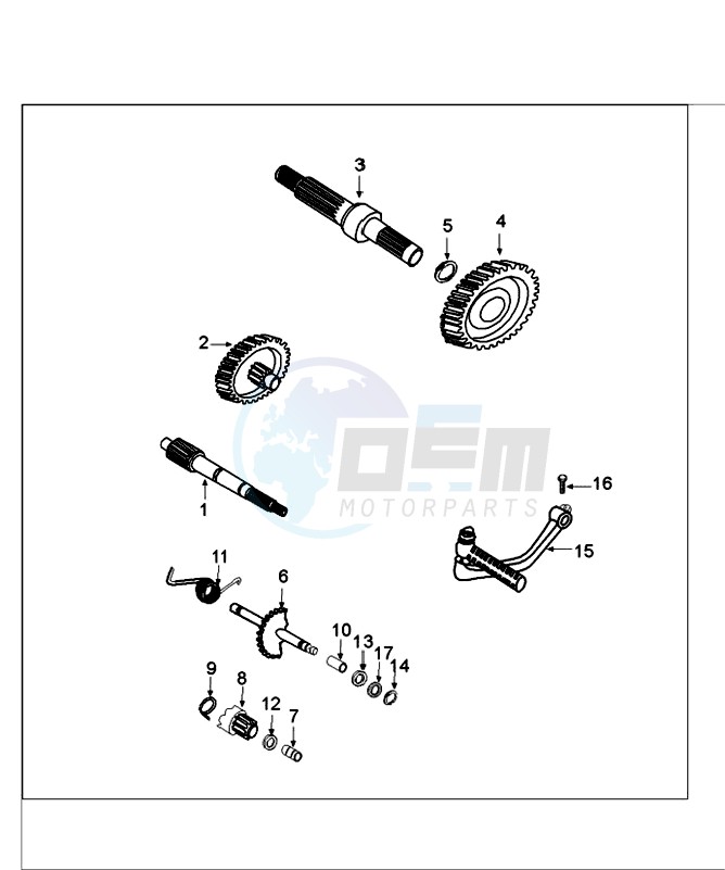 GEARBOX AND KICKSTART BEFORE 21/05/2014 image